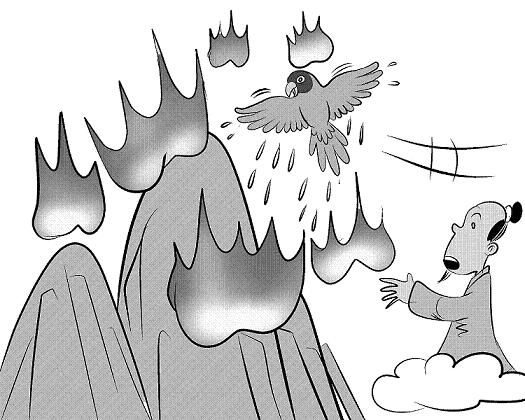 《鹦鹉灭火》文言文原文阅读答案翻译注释 《鹦鹉灭火》文言文原文阅读答案翻译注释