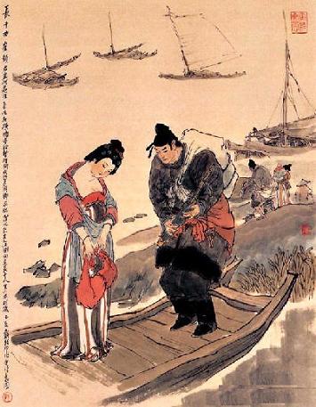 《长干行》李白唐诗原文阅读翻译赏析