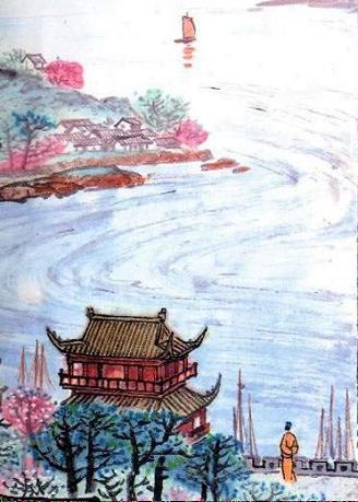 《送孟浩然之广陵》李白唐诗原文阅读翻译赏析