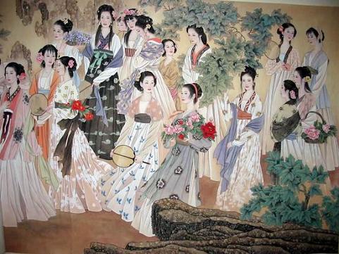 《丽人行》杜甫唐诗原文阅读翻译赏析 《丽人行》杜甫唐诗原文阅读翻译赏析