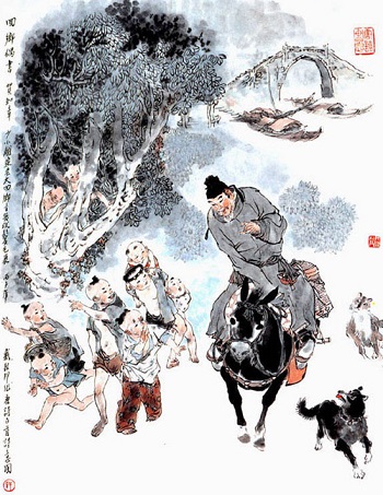 《回乡偶书》(其一二)贺知章唐诗原文阅读翻译赏析 《回乡偶书》(其一二)贺知章唐诗原文阅读翻译赏析