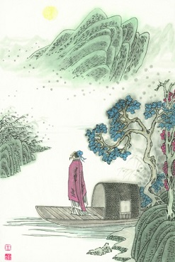 《春泛若耶溪》綦毋潜唐诗原文阅读翻译赏析