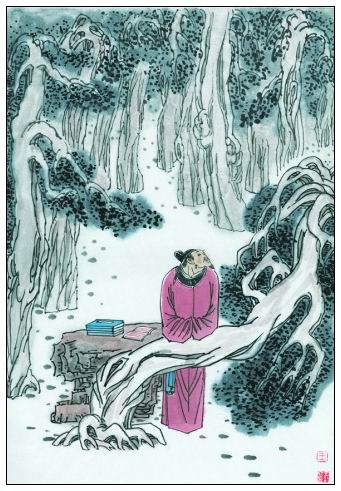 《古柏行》杜甫唐诗原文阅读翻译赏析