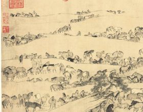 《韦讽录事宅观曹将军画马图》杜甫唐诗原文阅读翻译赏析