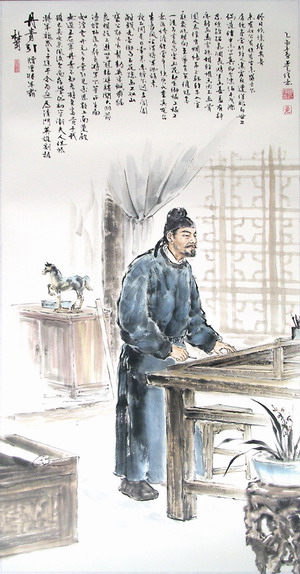 《丹青引赠曹将军霸》杜甫唐诗原文阅读翻译赏析 《丹青引赠曹将军霸》杜甫唐诗原文阅读翻译赏析