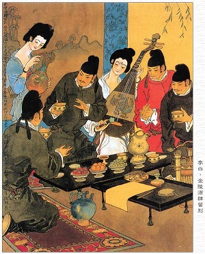 《金陵酒肆留别》李白唐诗原文阅读翻译赏析