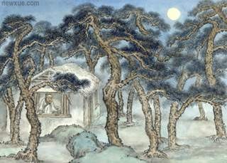 《夜归鹿门歌》孟浩然唐诗原文阅读翻译赏析