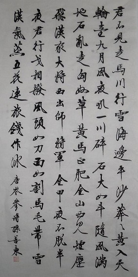 《走马川行奉送封大夫出师西征》岑参唐诗原文阅读翻译赏析