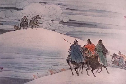 《古从军行》李颀唐诗原文阅读翻译赏析