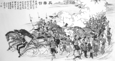 《兵车行》杜甫唐诗原文阅读翻译赏析