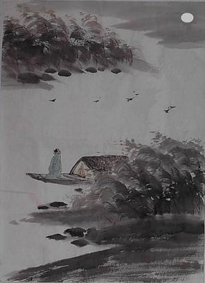 《夜泊牛渚怀古》李白唐诗原文阅读翻译赏析