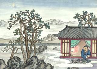 《宿府》杜甫唐诗原文阅读翻译赏析 《宿府》杜甫唐诗原文阅读翻译赏析