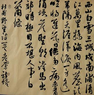 《野望》杜甫七言律诗唐诗原文阅读翻译赏析