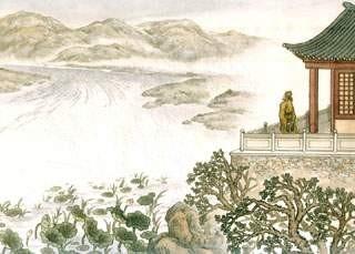 《奉和圣制从蓬莱向兴庆阁道中留春雨中春望之作应制》王维