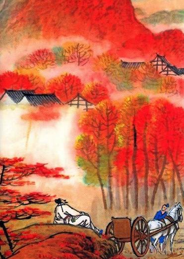 《山行》杜牧唐诗原文阅读翻译赏析 《山行》杜牧唐诗原文阅读翻译赏析