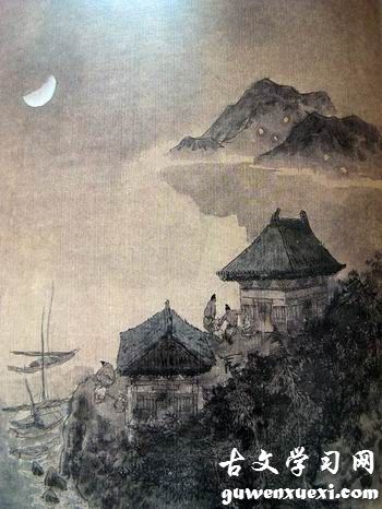 《题金陵渡》张祜唐诗原文阅读翻译赏析