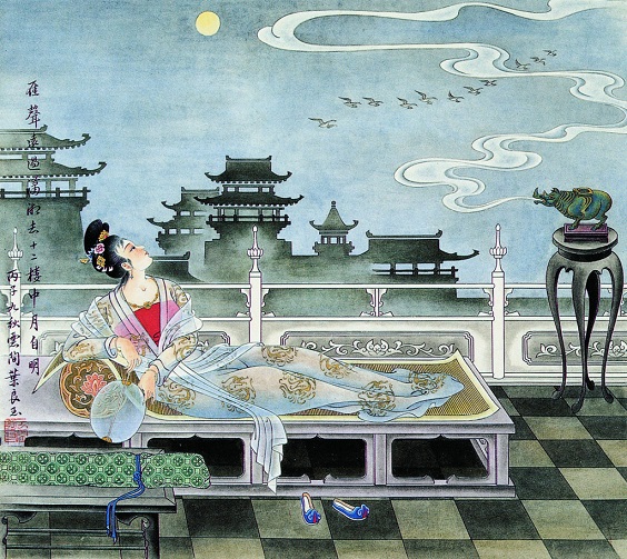 《瑶瑟怨》温庭筠唐诗原文阅读翻译赏析 《瑶瑟怨》温庭筠唐诗原文阅读翻译赏析