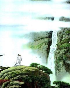 《望庐山瀑布》李白唐诗原文阅读翻译赏析 《望庐山瀑布》李白唐诗原文阅读翻译赏析