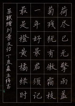 《赠刘景文》苏轼宋代古诗原文阅读翻译赏析 《赠刘景文》苏轼宋代古诗原文阅读翻译赏析