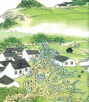 《乡村四月》翁卷宋代古诗原文阅读翻译赏析 《乡村四月》翁卷宋代古诗原文阅读翻译赏析