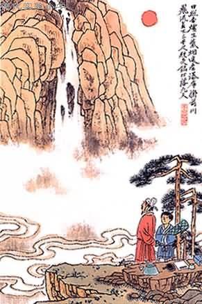 《望庐山瀑布》李白唐诗原文阅读翻译赏析 《望庐山瀑布》李白唐诗原文阅读翻译赏析