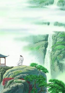 《望庐山瀑布》李白唐诗原文阅读翻译赏析 《望庐山瀑布》李白唐诗原文阅读翻译赏析