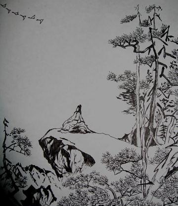 《独坐敬亭山》李白唐诗原文阅读翻译赏析 《独坐敬亭山》李白唐诗原文阅读翻译赏析