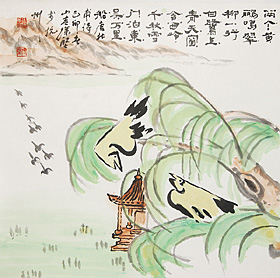 《绝句·两个黄鹂鸣翠柳》杜甫唐诗原文阅读翻译赏析 《绝句·两个黄鹂鸣翠柳》杜甫唐诗原文阅读翻译赏析