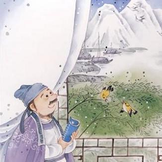 《绝句·两个黄鹂鸣翠柳》杜甫唐诗原文阅读翻译赏析 《绝句·两个黄鹂鸣翠柳》杜甫唐诗原文阅读翻译赏析