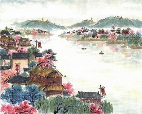 《江南春绝句》杜牧唐诗原文阅读翻译赏析 《江南春绝句》杜牧唐诗原文阅读翻译赏析