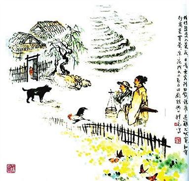 《四时田园杂兴·其二》范成大宋代古诗原文阅读翻译赏析 《四时田园杂兴·其二》范成大宋代古诗原文阅读翻译赏析