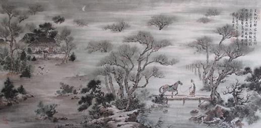 《商山早行》温庭筠唐诗原文阅读翻译赏析