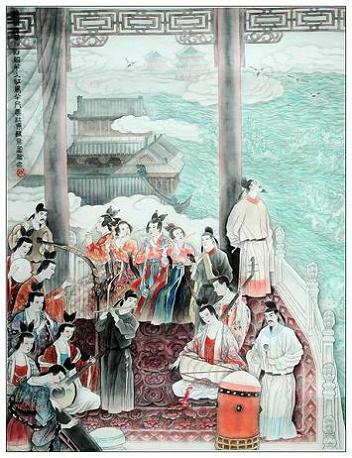 《赠花卿》杜甫唐诗原文赏析翻译注释 《赠花卿》杜甫唐诗原文赏析翻译注释