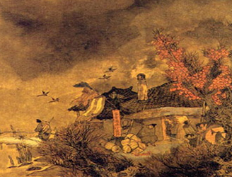 《商山早行》温庭筠唐诗原文阅读翻译赏析