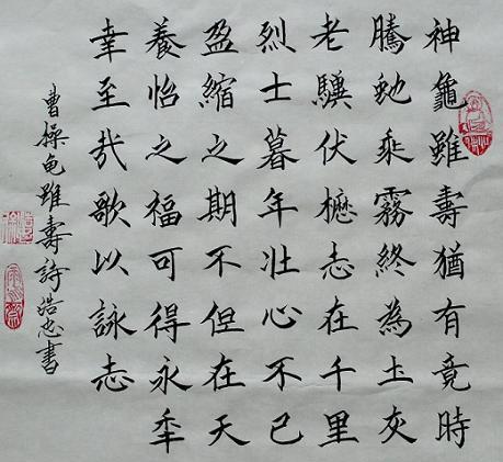 《龟虽寿》曹操东汉古诗原文阅读翻译赏析 《龟虽寿》曹操东汉古诗原文阅读翻译赏析