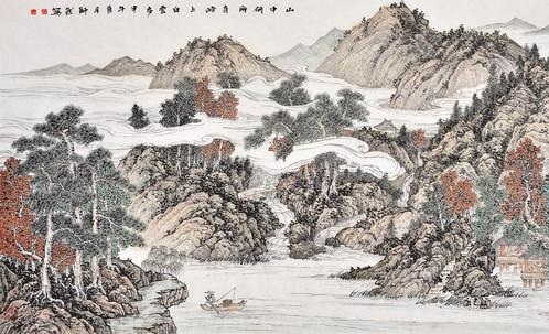 《诏问山中何所有赋诗以答》陶弘景古诗原文阅读翻译赏析