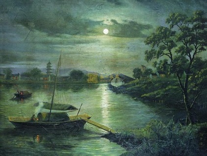 《晚泊岳阳》欧阳修宋代古诗原文阅读翻译赏析